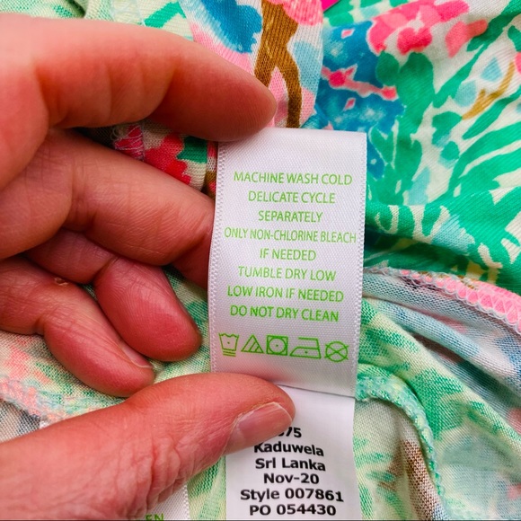 NWOT Lilly Pulitzer PJ Knit LS Top Let’s Get Together Knit XXS Relaxed Fit - Picture 8 of 16